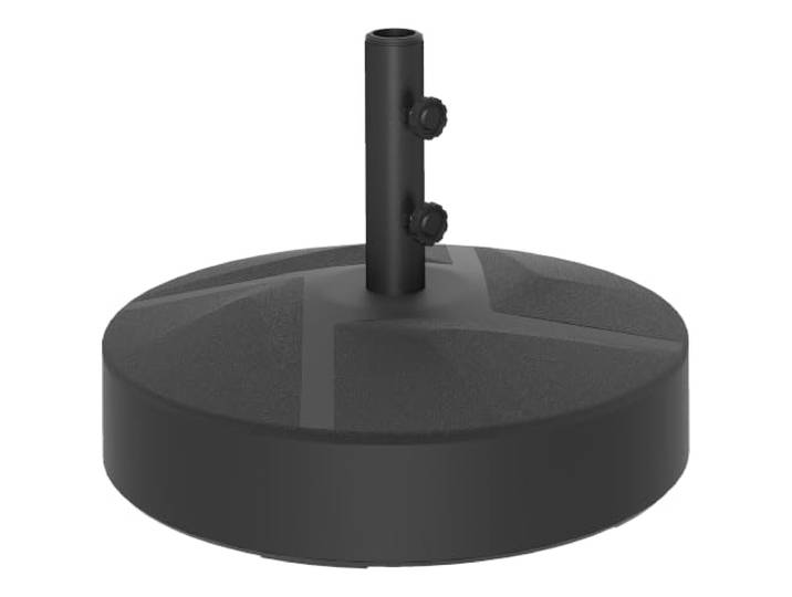 Outsunny parasolvoet tot 30kg vulbaar rond Ø36/38/48mm zwart