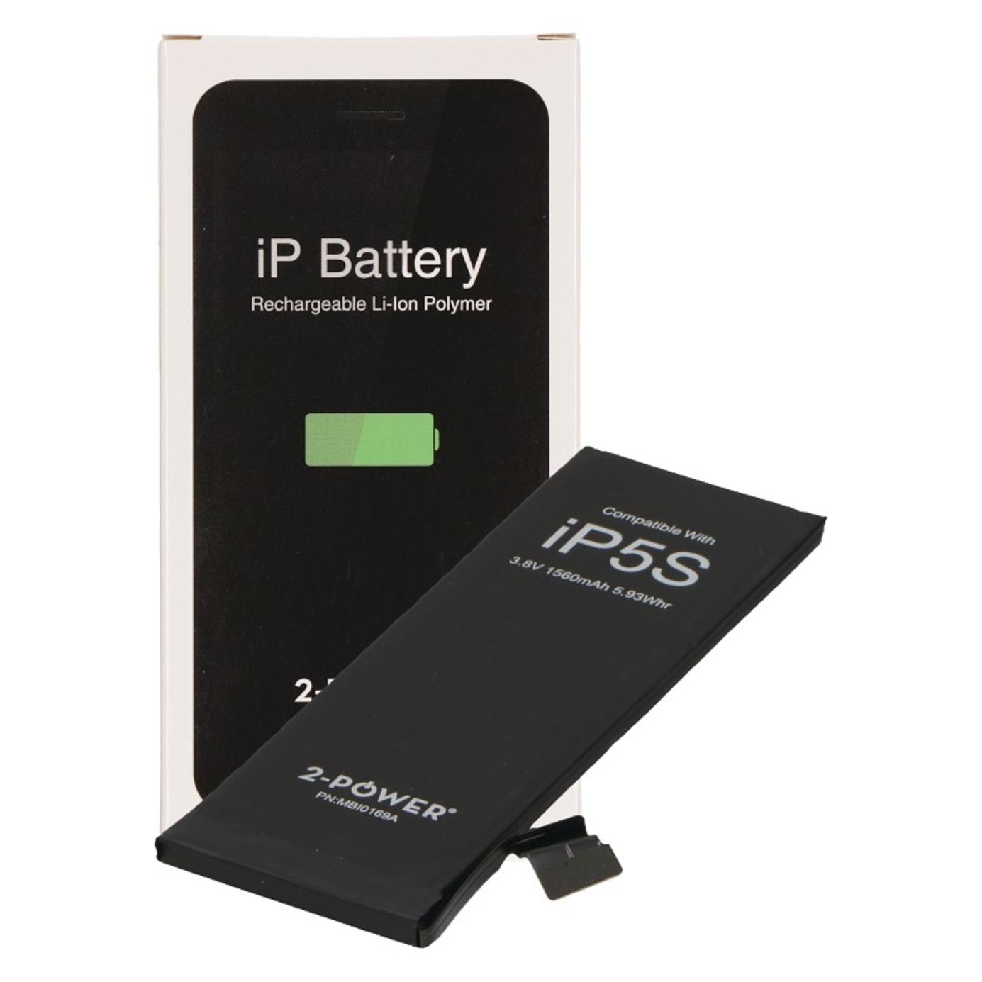 2-Power Replacement iPhone Battery 3.8V 1560mAh (MBI0169AW)