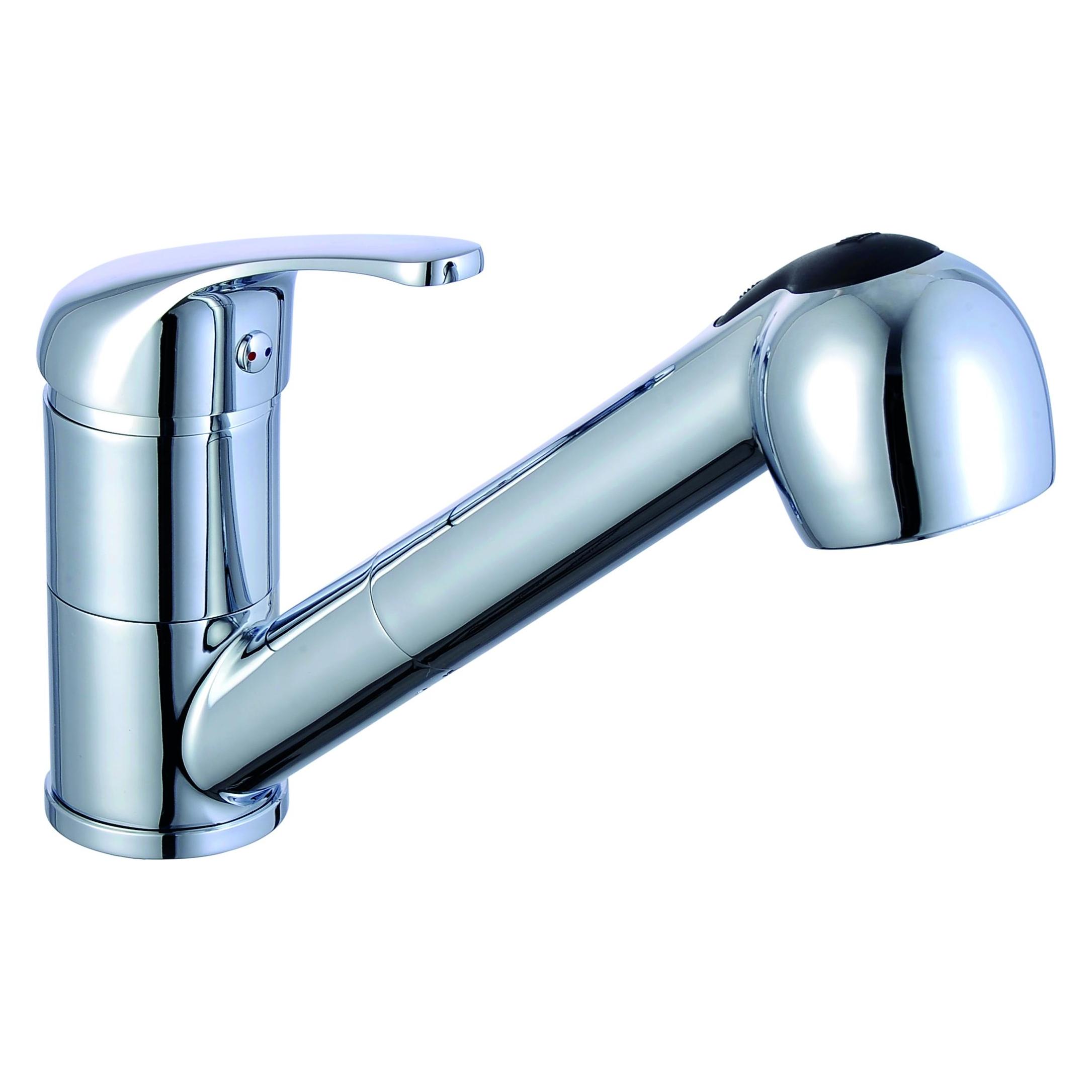 Schütte Wasserhahn Küche SUPRA Spültischarmatur Chrom Brause Ausziehbar Schwenkbar 97700 (SCHTTE)