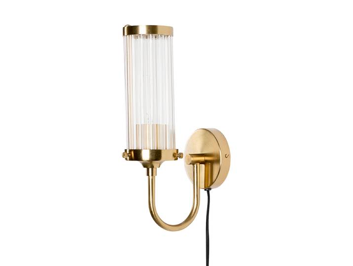 Design Wandlampe „Angel on Fire“ Gold, Transparent Bold Monkey