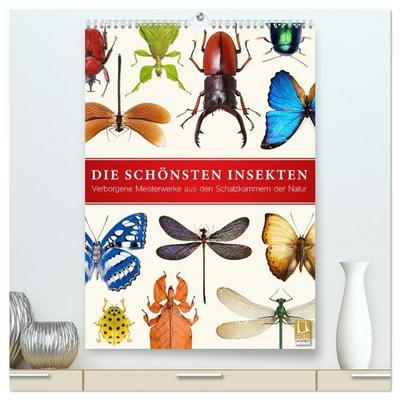 Die schönsten Insekten (hochwertiger Premium Wandkalender 2027 DIN A2 hoch), Kunstdruck in Hochglanz