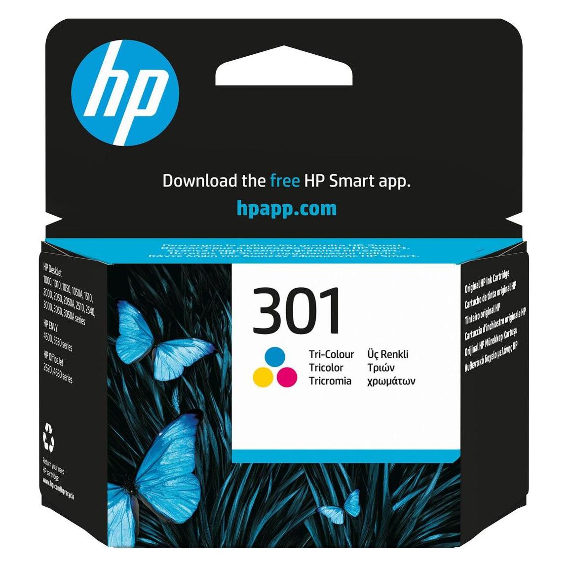 HP 301 (C, M, Y) (CH562EE#301)