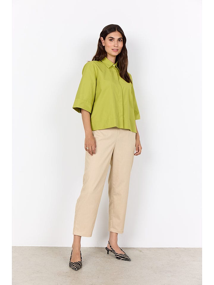 soyaconcept Bluse "Netti" in Limette - L