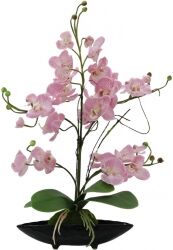 Europalms Orchid arrangement (EVA), artificial, purple TILBUD NU lilla