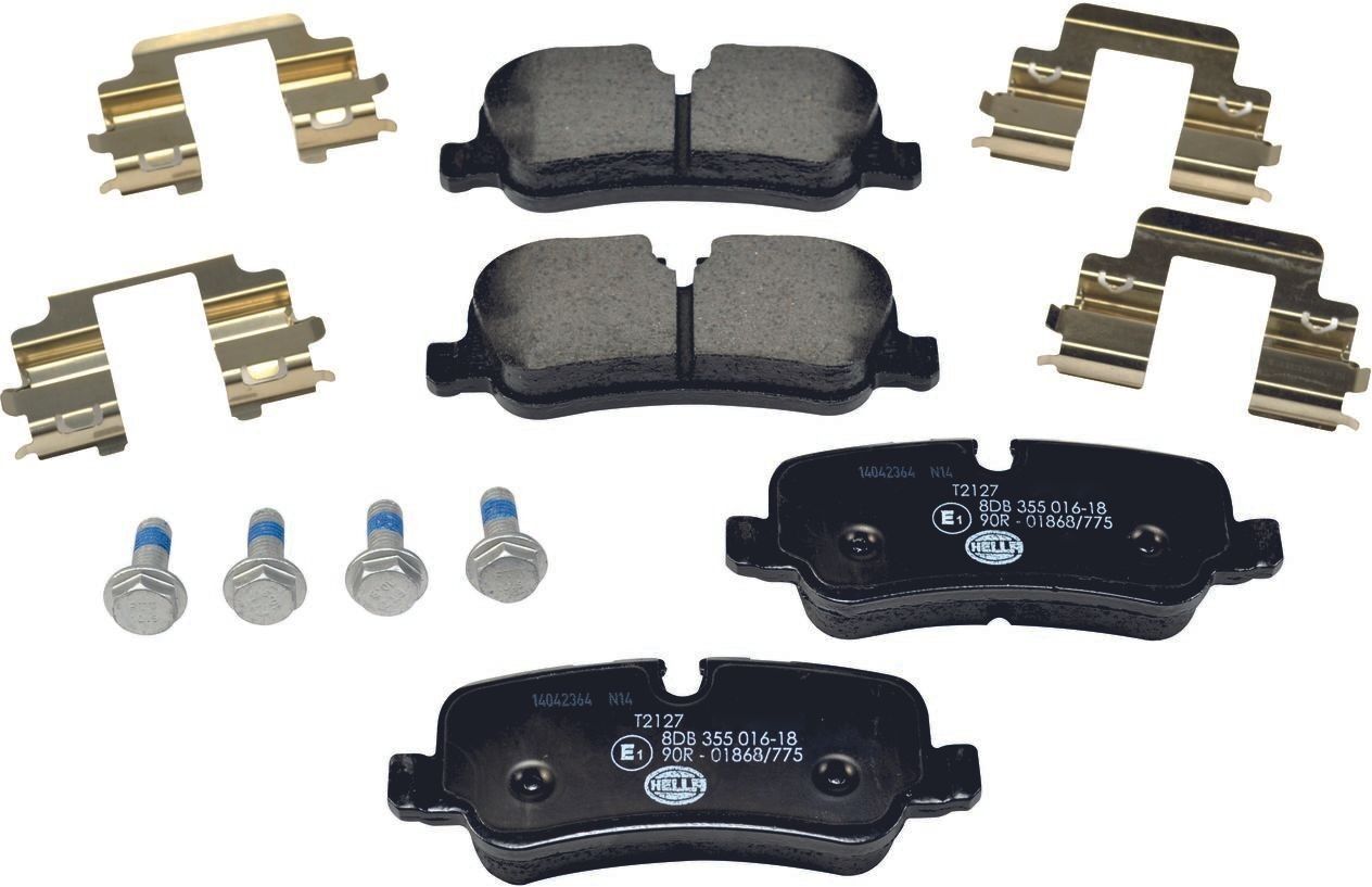 HELLA 8DB 355 016-181 Brake pad set
