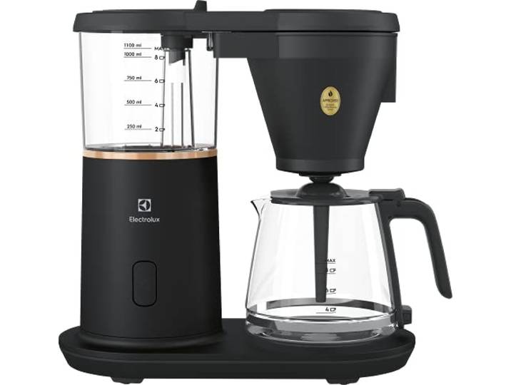 Electrolux Kaffeemaschine Explore 7 E7CM1-2GB, Erleben Sie den Geschmack von wirklich guten Brühkaffee, Automatische Gieß-over-Technologie, Kaffeemaschine, die aromareichen Kaffee, 6 min Brühzeit