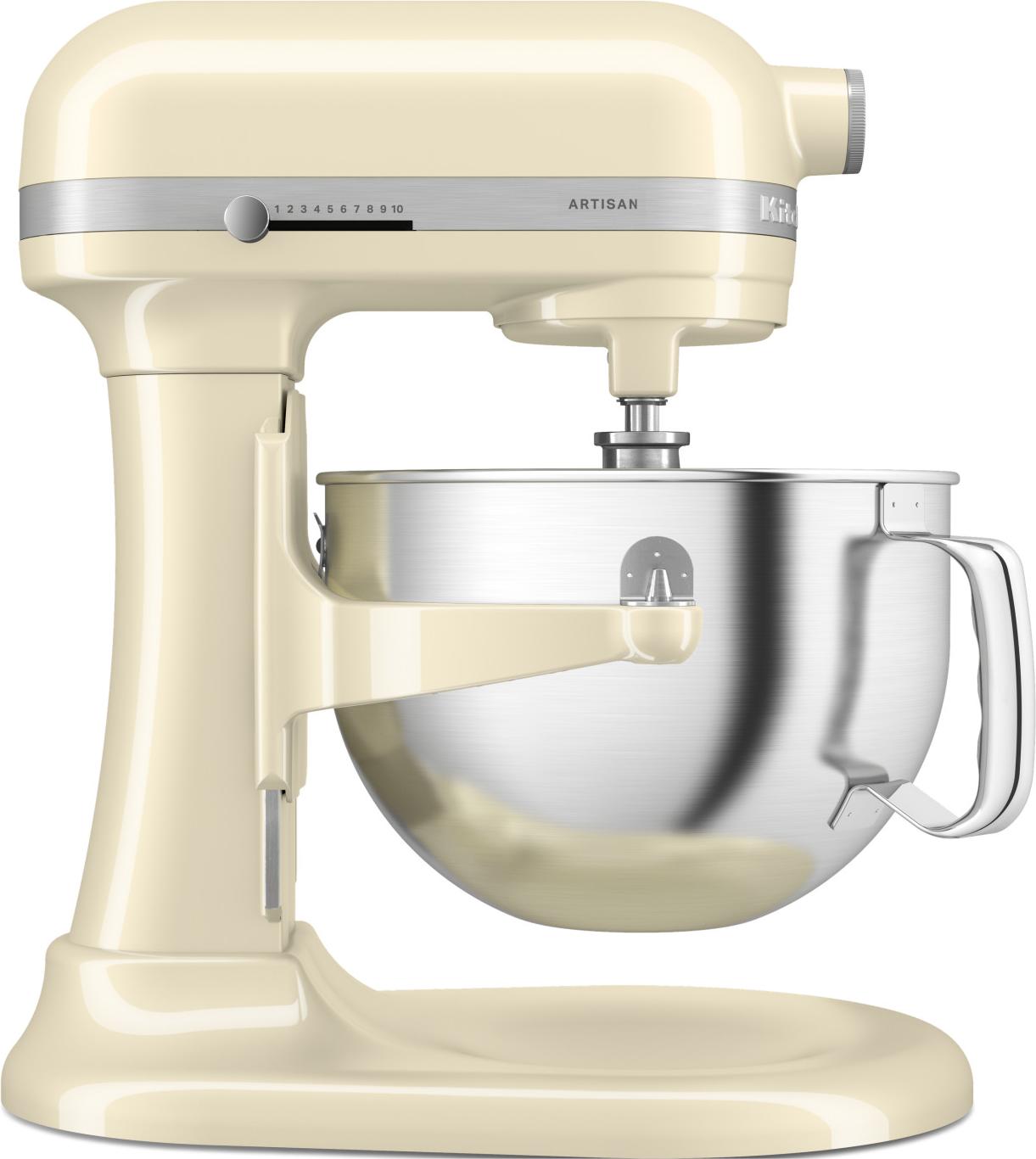 KitchenAid 5KSM60SPXEAC, Standmixer, Cremefarben, Schlagen, Kneten, Mixen, 1,1 m, 5,6 l, ALMOND CREAM