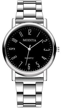Quick Pick Pro Prestige Silver Quartz Watch For Men Men Quartz Watch With Alloy Band & Classic Casual Style a Black