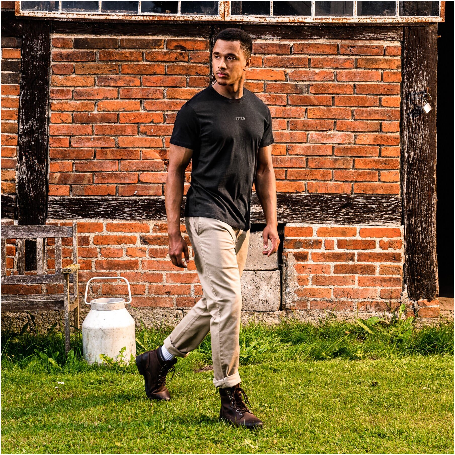 STIER Chino 34/34 Khaki (905922)