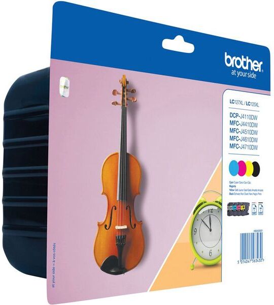Brother LC-127XLVALBP - 4-farbig - Druckerpatrone - Hohe Kapazität - Multipack
