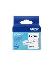 Brother Schriftband BTAG-131 Schwarz auf Transp.12 mm x 4 m (BTAG131)