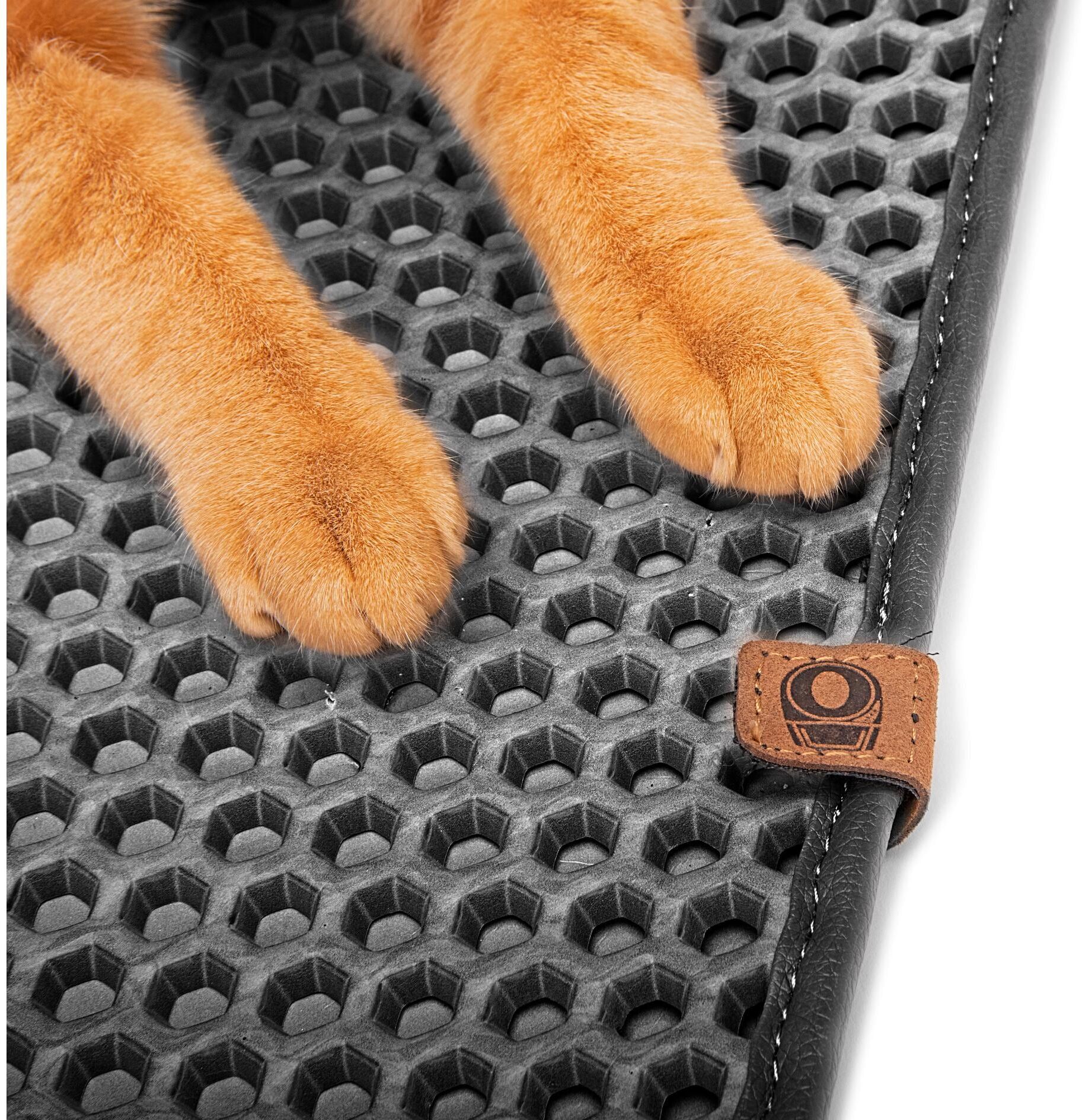Katzentoilette "Litter-Robot Litter Trap Mat", grau (schwarz), Tiertoiletten, Katzentoilette schwarz Einheitsgröße