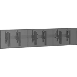 KIMEX - TV-Wandhalterung - Push Pull 3 Bildschirme 50"-55"