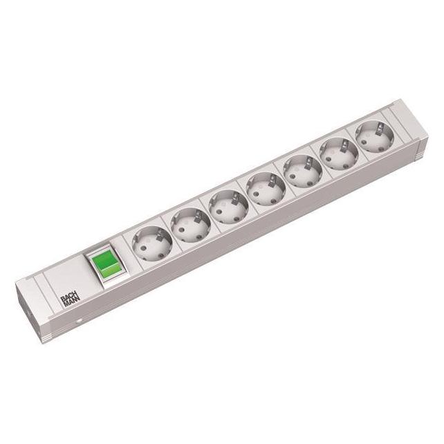 Bachmann Power Distribution Unit Aluminium (7x, CEE 7/3, CEE 7/4, 2 m) (333.000)