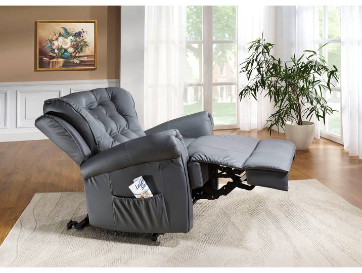 Relax-Sessel für Entspannung erster Klasse, Grau, Relax-Sessel