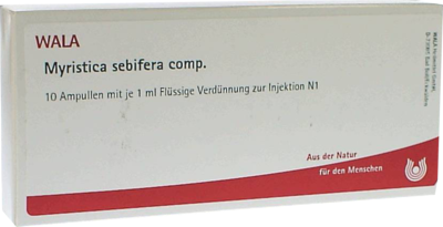 WALA Heilmittel GmbH MYRISTICA SEBIFERA COMP.Ampullen 10X1 ml 01751760