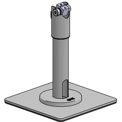 Ergonomic Solutions, Zubehör Büromöbel, Base Plate with SP1 200mm
