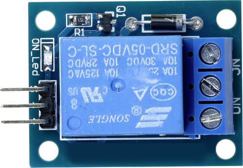 TRU COMPONENTS TC-9927156 Relais Modul 1 St. Passend für (Entwicklungskits): Arduino