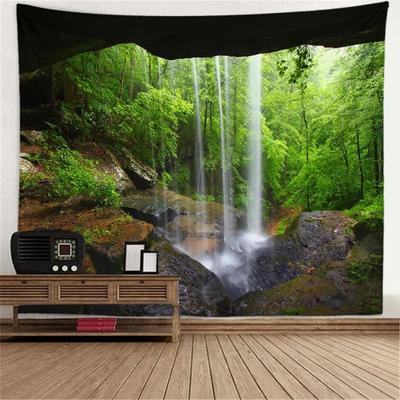 Uplifted Finds Scenic Aperture Mural   Tree Hole Perspective Window Tapestry   Executive Studio & Nature Sanctuary Decor 208 200 X 170 Cm