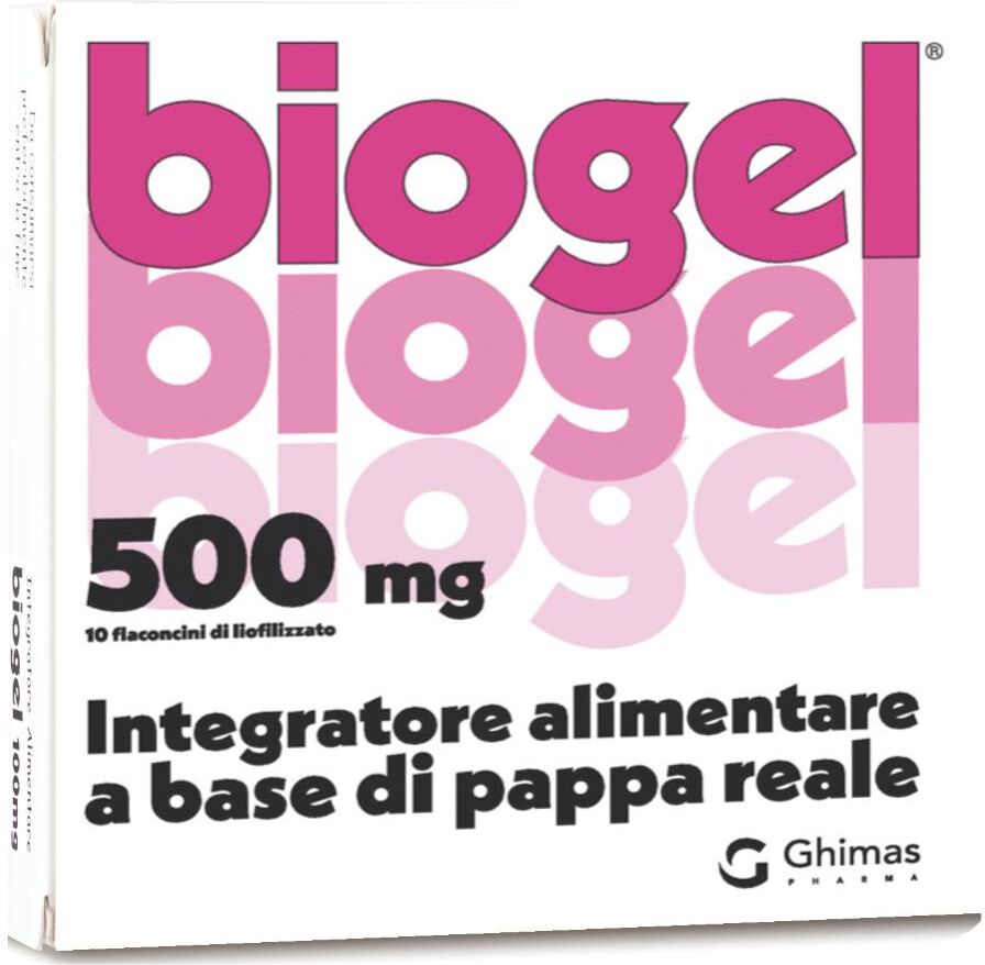 GHIMAS SpA BIOGEL*10 Fl.500mg