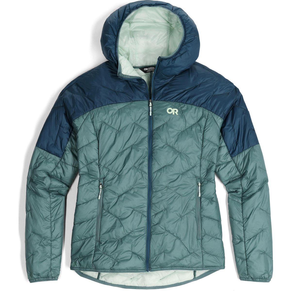 Outdoor Research Women's Superstrand LT Hoodie neptune/harbor (2786) XL 2896222786009