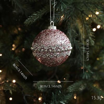 Modern Home Fixes Christmas Butterfly Ball Ornament, Party Wall Hanging Pendant, New Year Decor Accessories, Festive Holiday Decoration s4