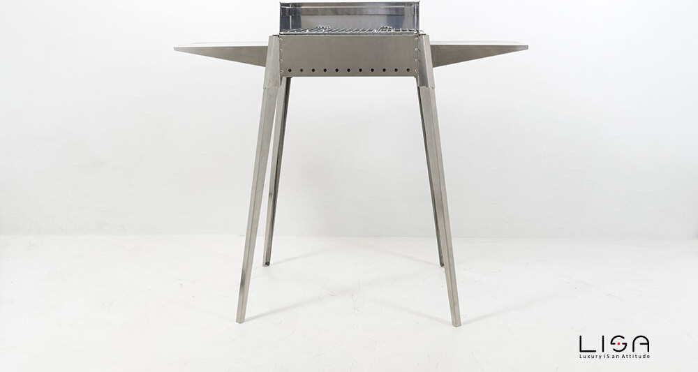 LISA Etna Mini-Grill Luxe lijn Charcoal Tabletop Garden Grill