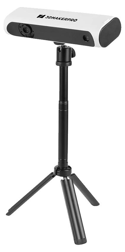 3D-Scanner, 0,10 mm Genauigkeit, 0,30 mm Auflösung, 10 fps Bildrate, 250 x 400 mm Erfassungsbereich, Visuelle Verfolgung