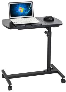 karlinc Four-Wheel Multifunctional Flat Surface Lifting Computer Desk