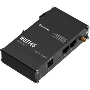 Teltonika WLAN-Router RUT145, RUT145000000, für Modem, Wi-Fi 4, Mesh, PoE-In, RS485