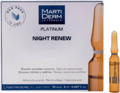Martiderm Platinum Night Renew 10x2ml