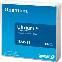 QUANTUM LTO9 - LTO ULTRIUM 9 Band, 18TB (45TB), Quantum