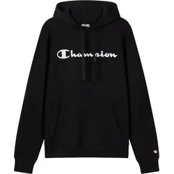 CHAMPION Kapuzen-Sweatshirt für Herren mit Script-Logo Schwarz - S