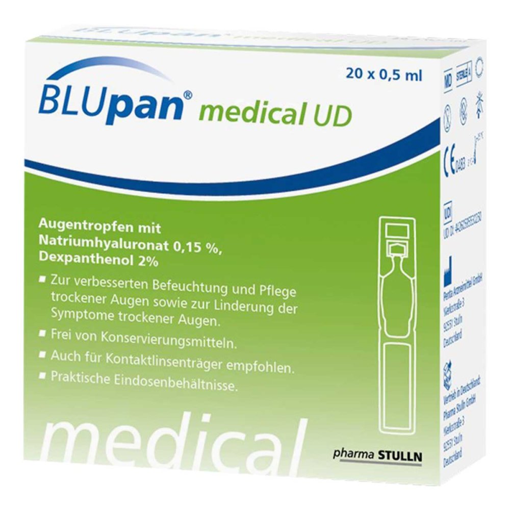 PHARMA STULLN GmbH Blupan medical Ud Augentropfen 12415640