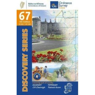 Kilkenny, Karte von Irish Discovery 67, Ordnance Survey, 978-1-912140-36-7