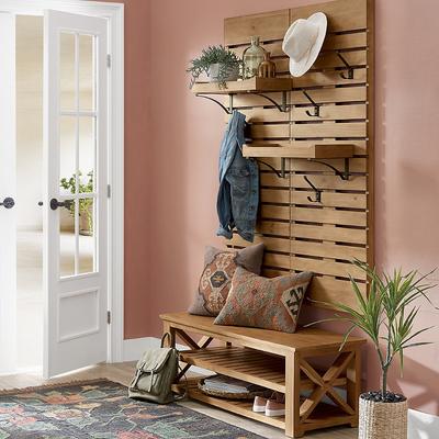 Cullen Entryway Collection - Reclaimed Pine, Reclaimed Pine/Bench - Grandin Road