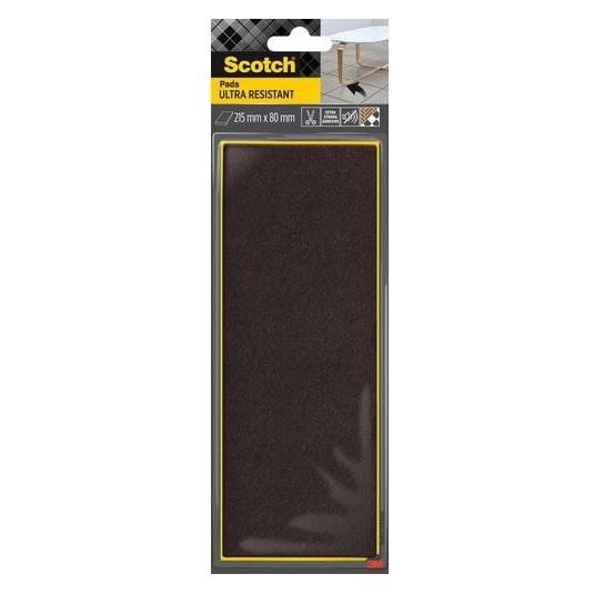 Scotch Ultra odporna podkładka filcowa, prostokąt, 215x80mm, 1 szt., czarny (SP84A85)