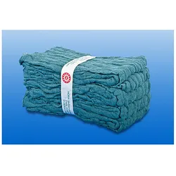 NOBA Bauchtuch grün vorgewaschen 20 Stück - 10 cm x 90 cm / 4-lagig mit Schlaufe 20 St