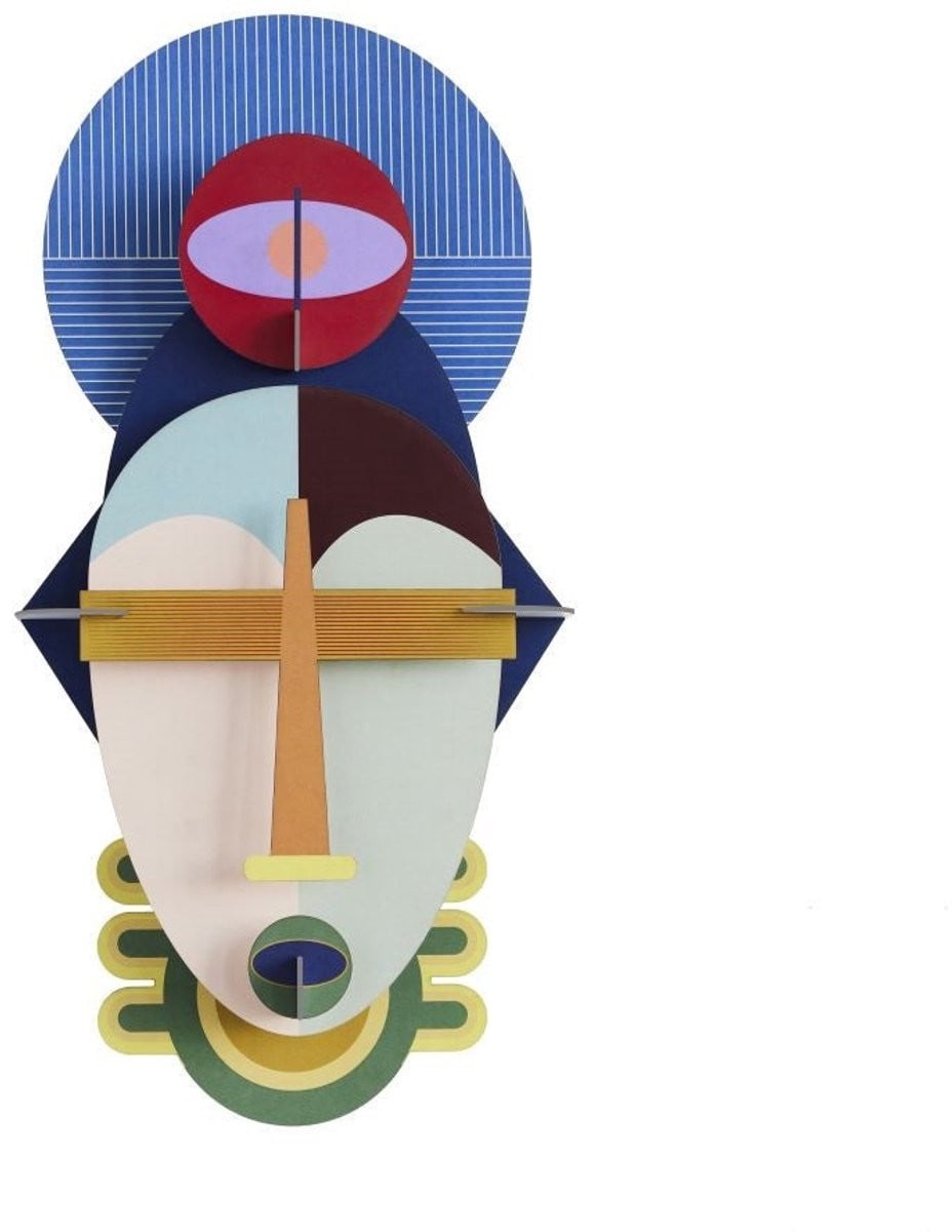 Studio ROOF Masker Sapa Wanddecoratie voor Volwassenen