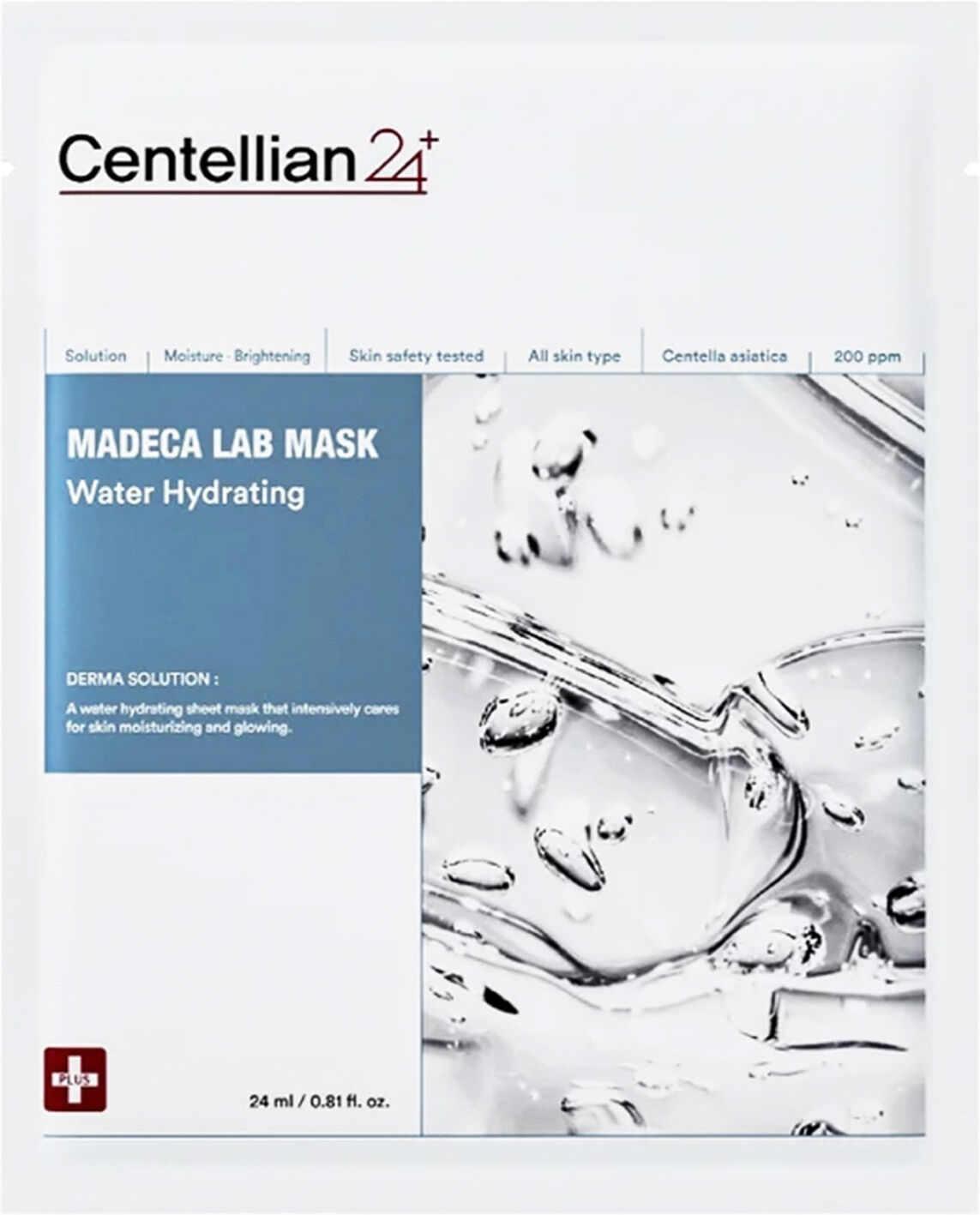 CENTELLIAN24 Madeca Lab Water Hydrating Sheet Mask
