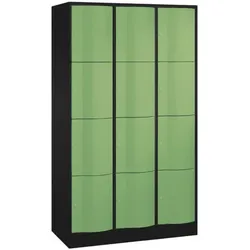 CP Fächerschrank »Resisto« grün, 115x195x54 cm
