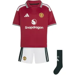 adidas Manchester United Heim-Minikit 2026/27 Kinder KC4784 - mufc red 116