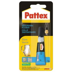 Pattex Klebstoff Glas flüssig 3g Packung mit 12 Stück