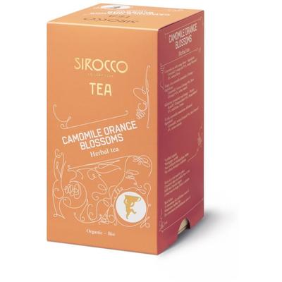 Sirocco Teebeutel Camomile Orange Blossoms 20 Stk St Instanttee