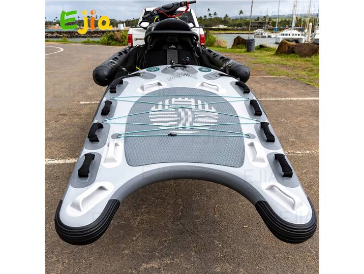 Nouvelle traîneau gonflable de sauvetage aquatique, planche de traîneau de Jet Ski en PVC Drop-Stitle, équipement d'urgence à gonflage rapide pour lacs/oïans/rivière