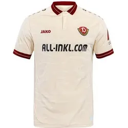 JAKO Kinder Dynamo Dresden Trikot Ausweich, Größe 128 in Weiß Weiß