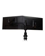 R-Go Monitorarm Caparo 4 Twin Gasfeder 3-9kg dynamic silver 4 gasfeder dynamisch silber (RGOVLCA4TWSI)