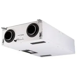 Pluggit Wohnraumlüftungsgerät ASPH1.0 ? 230 m3/h ? 83,4% WRG ? DN125 ? Decken-/W...