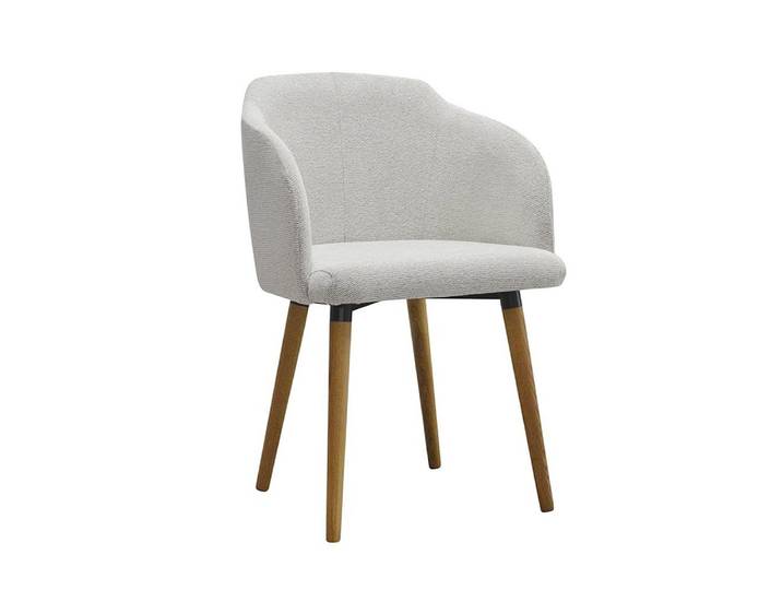 JVmoebel Esszimmerstuhl Stoffstuhl in Beige für Esszimmer und Wartebereich, Made in Europa