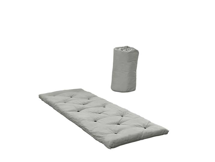 Matelas futon de voyage 1 pers. 70x190 cm gris